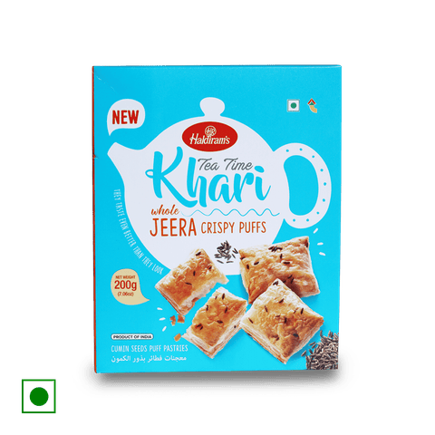 Haldiram's Whole Jeera Crispy Puffs, 200 gm Box