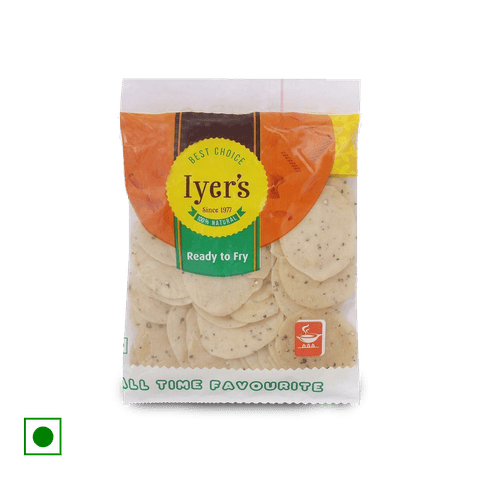 Iyer'S Masala Papad Round Chips, 120 gm Pouch
