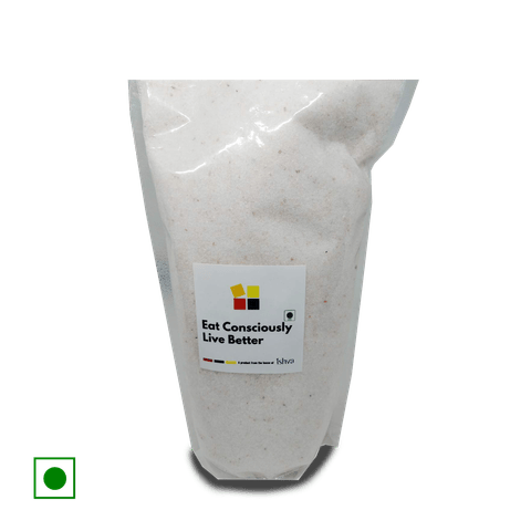 Ishva Himalayan Dark Pink Salt, 1 kg Pouch