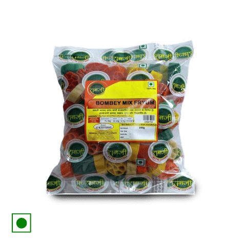 Ramji Bombey Mix Fryum, 200 gm Pack