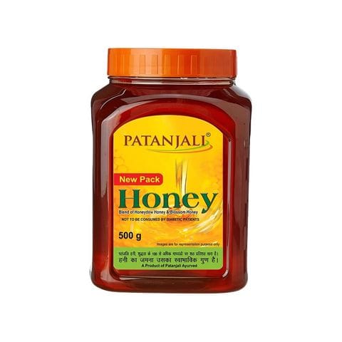 Patanjali Honey, 500 gm Bottle