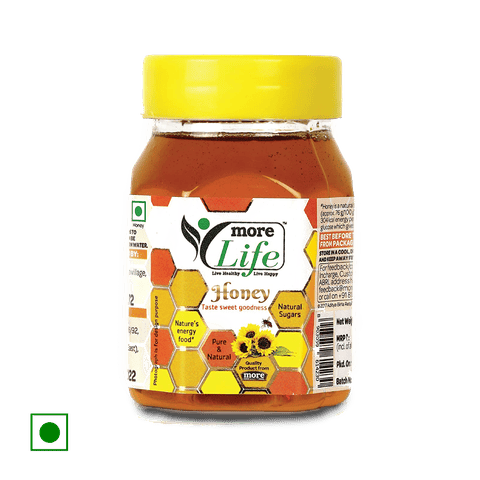 More Life Feasters Eatlite Honey, 100 gm Bottle