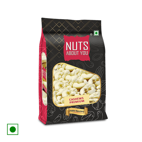 Nuts About You Premium Cashews (320), 500 gm Pouch