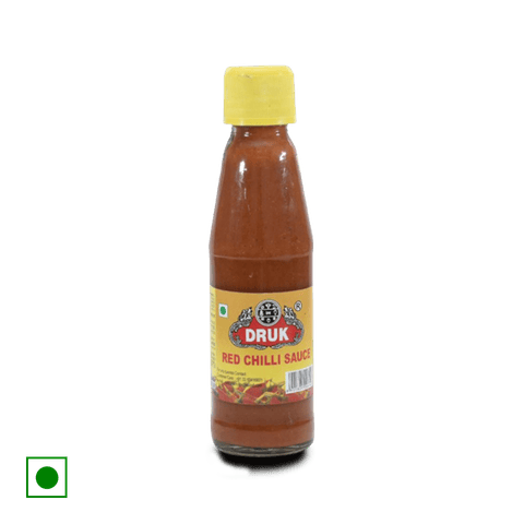 Druk Red Chilli Sauce, 200 gm Bottle