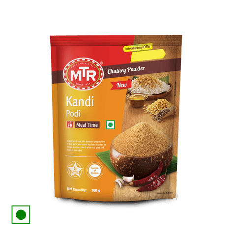 MTR Kandi Podi - Chutney Powder, 100 gm Pouch