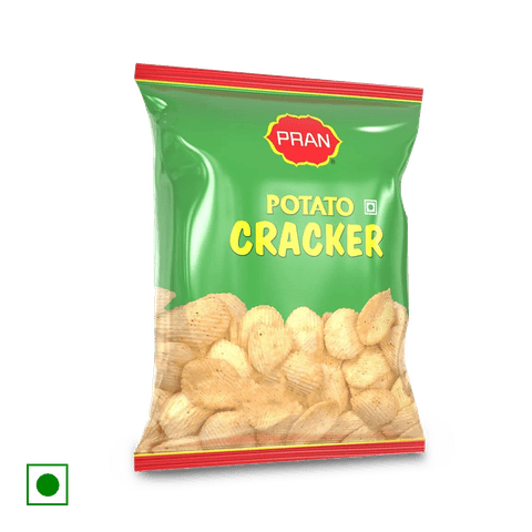 PRAN Potato Crackers, 52 gm Pouch