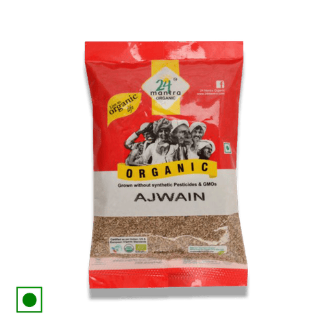 24 Mantra Organic - Ajwain, 100 gm Pack