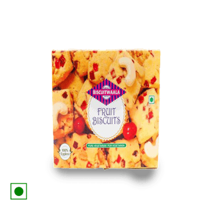 Shalimar Biscuitwaala Fruit Biscuits, 200 gm Box