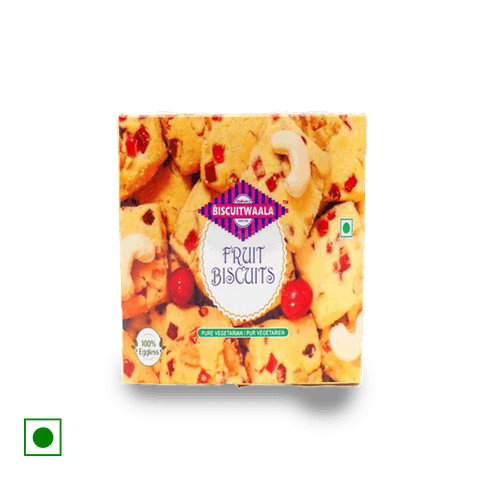 Shalimar Biscuitwaala Fruit Biscuits, 200 gm Box