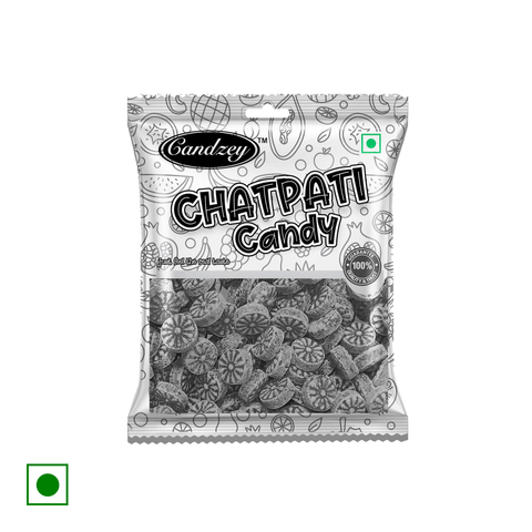 Candzey Sugar Boiled Chatpati Candy, 100 gm Pouch