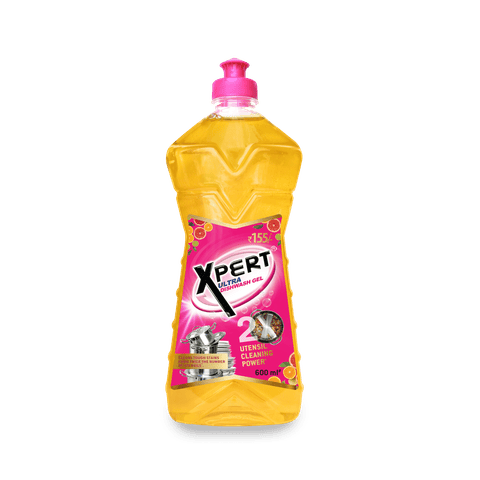 Xpert Dishwash Liquid Gel, 600 ml Bottle