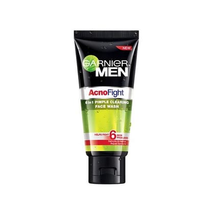 Garnier Men Acno Fight Anti-Pimple Facewash, 50 gm Tube Garnier Men Acno Fight Anti-Pimple Facewash, 50 gm Tube