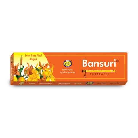 Cycle Flute Bansuri Agarbatti Economy, 115 gm Box