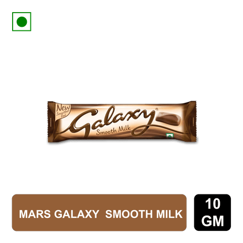 Galaxy Smooth Milk Chocolate Bar, 10 gm Pouch