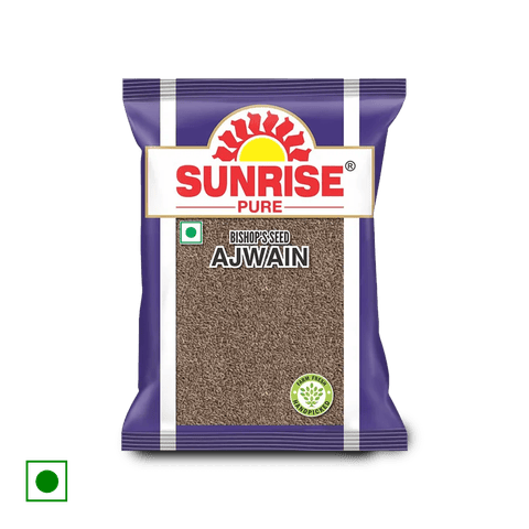 Sunrise Pure Ajwain Whole Spice, 50 gm Pouch