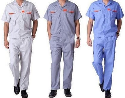 Tejaswini Creation Workwear Uniform Set (1 Set) | Durable Industrial Utility Suit | Professional