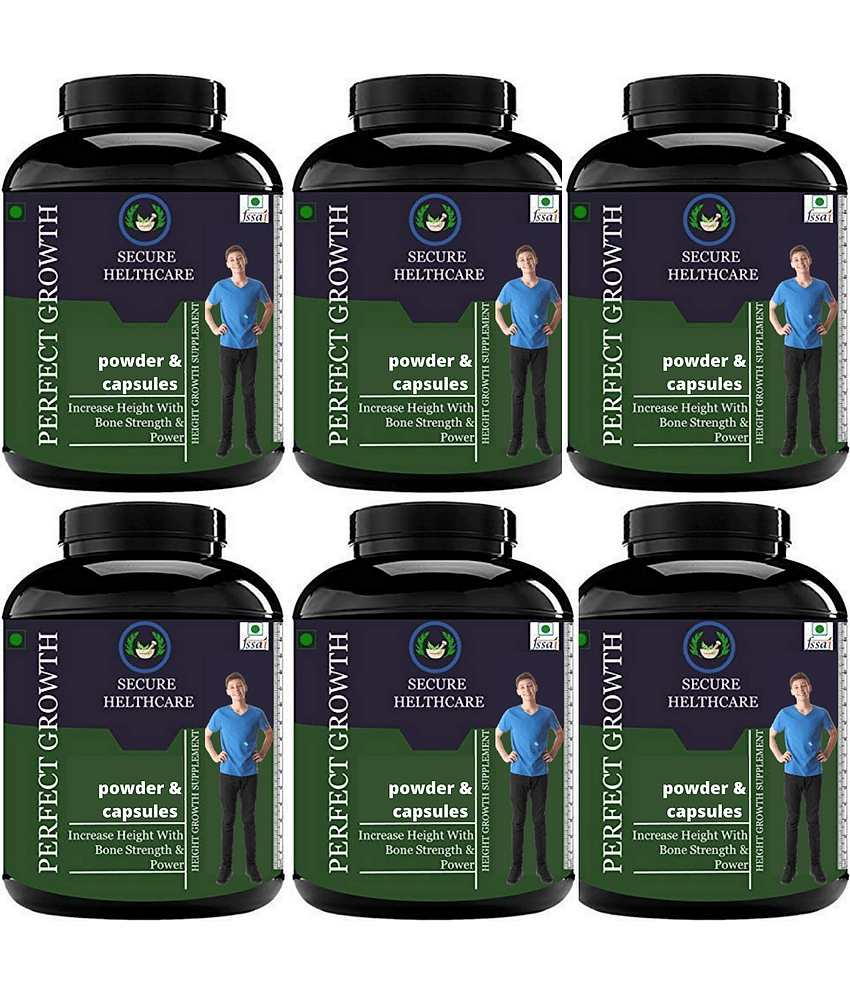 Hindustan Herbal PERFECT GROWTH 180 no.s Capsule Pack of 6