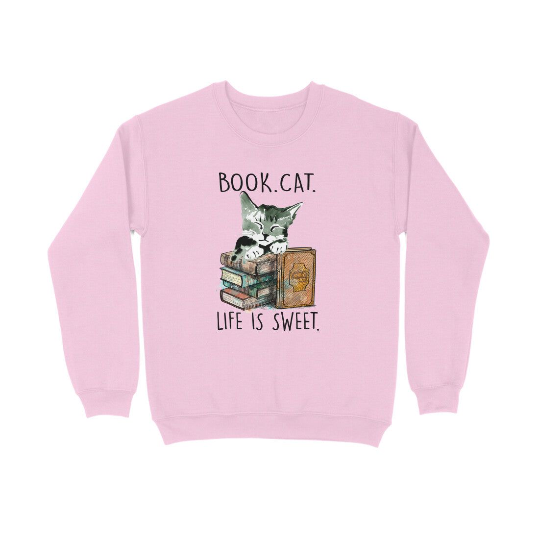Sweatshirt (Men) - Nerdy Kitty (5 Colours)