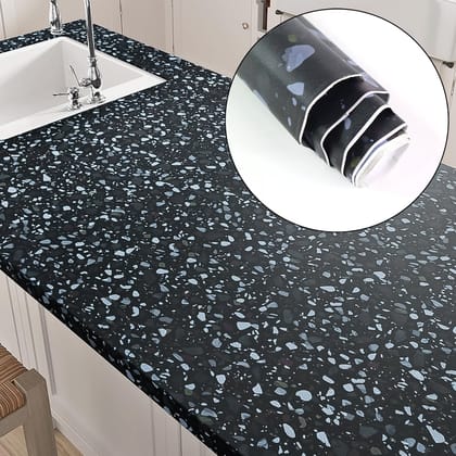 Kitchen Countertop wallpaper Sticker Roll - 100x40 cm (1 Pc)