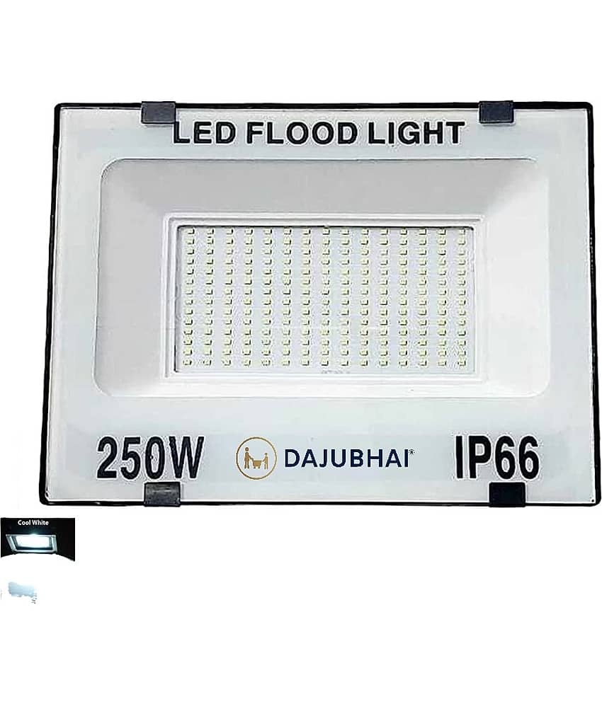 DAJUBHAI Cool Day Light 250w Watts Flood Light ( Pack of 1 )
