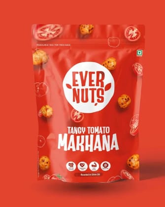 Tangy Tomato MakhanaCrunchy and flavourful tangy tomato makhana, perfect for chatpata snacking and anytime cravings.
