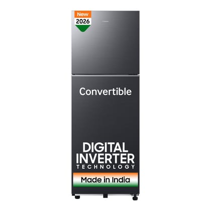 Samsung 236 L, 3 Star, Convertible, Digital Inverter Frost Free Double Door Refrigerator (RT40H28U3FHL, Black DOI, 2026 Model) Samsung 236 L, 3 Star, Convertible, Digital Inverter Frost Free Double Door Refrigerator (RT40H28U3FHL, Black DOI, 2026 Model) Samsung 236 L, 3 Star, Convertible, Digital Inverter Frost Free Double Door Refrigerator (RT40H28U3FHL, Black DOI, 2026 Model) Samsung 236 L, 3 Star, Convertible, Digital Inverter Frost Free Double Door Refrigerator (RT40H28U3FHL, Black DOI, 2026 Model)