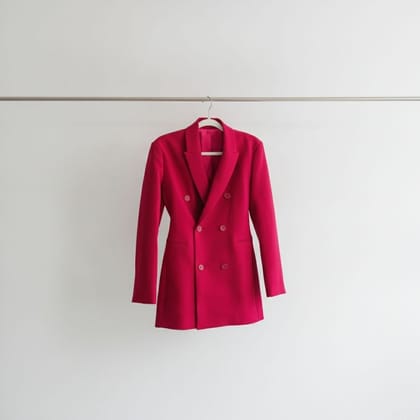 Women's Double-Breasted Tailored Blazer