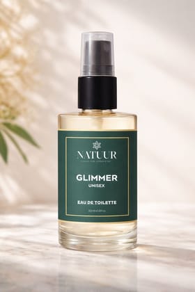 GLIMMER | Bergamot | White Florals | Soft Musk | Premium Eau De Toilette | Bright | Radiant | Alive