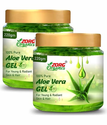 Zorg Organics Moisturizer Combination Skin Aloe Vera ( 440 gm )