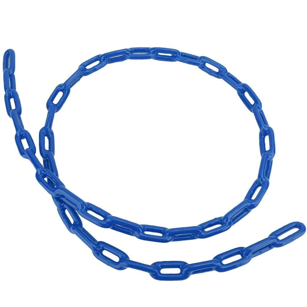 REZNOR Heavy Duty Thermoplastic Coated Metal Link Chain for Hammock Swing Indoor Outdoor 200kg Capacity (1.5 & 2) Meter