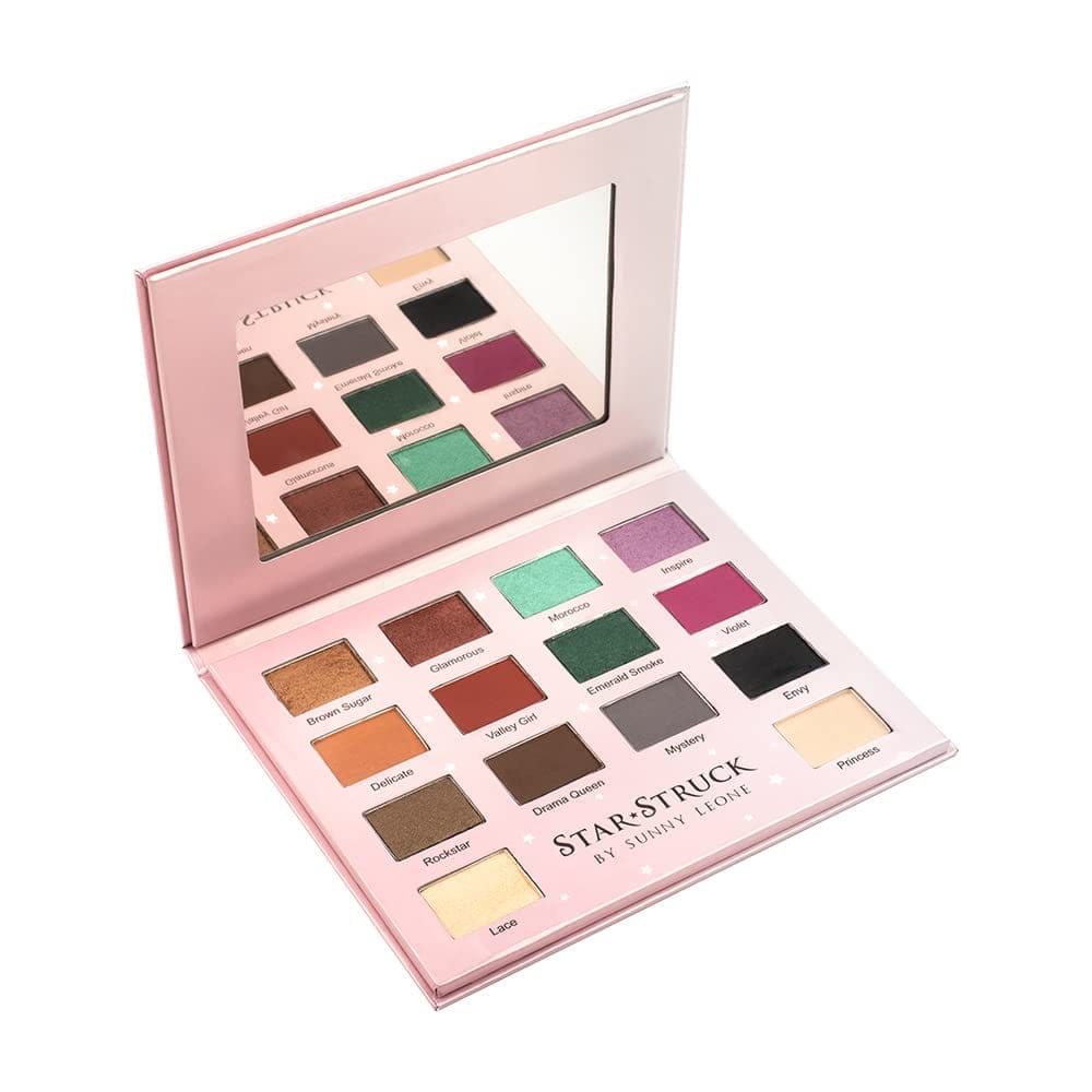 STARSTRUCK BY SUNNY LEONE The Original Glam Eye Shadow Palette -Multicolor