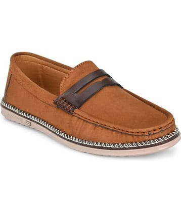 Big Fox Tan Loafers