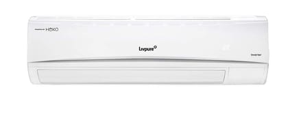 Livpure 2 Tons 3 Star Wi-Fi Inverter Split AC (Copper, Dust Filter, LPS -IN24K3SW-A20, White) Livpure 2 Tons 3 Star Wi-Fi Inverter Split AC (Copper, Dust Filter, LPS -IN24K3SW-A20, White) - White