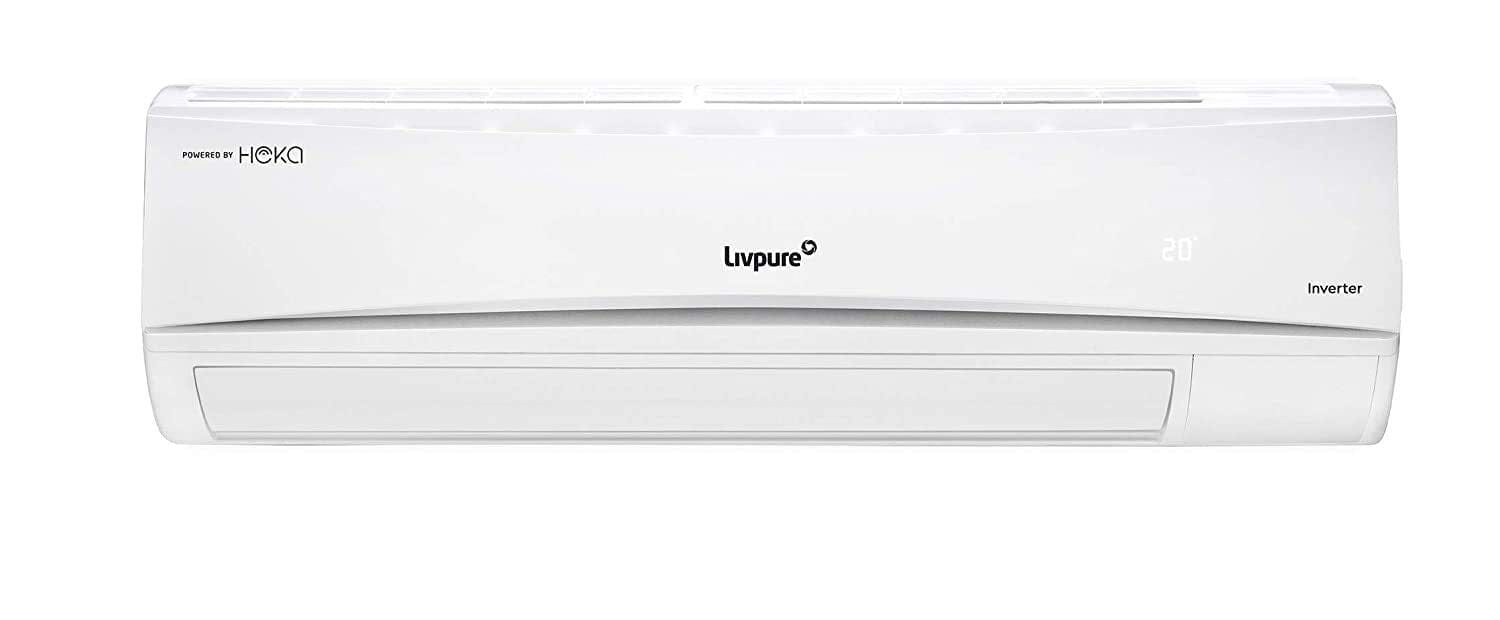 Livpure 2 Tons 3 Star Wi-Fi Inverter Split AC (Copper, Dust Filter, LPS -IN24K3SW-A20, White) Livpure 2 Tons 3 Star Wi-Fi Inverter Split AC (Copper, Dust Filter, LPS -IN24K3SW-A20, White) - White