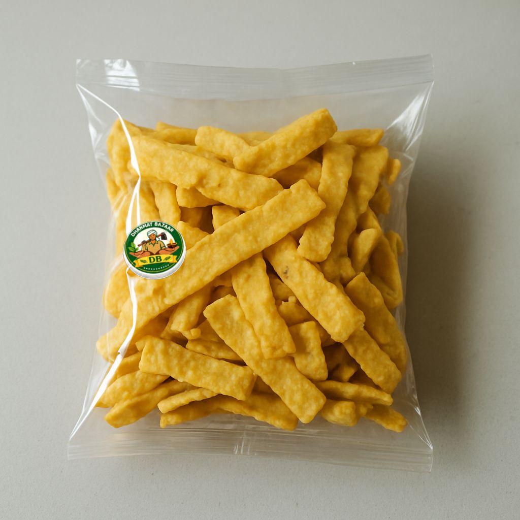 Dhanmat Bazaar's fafda - traditional indian snack