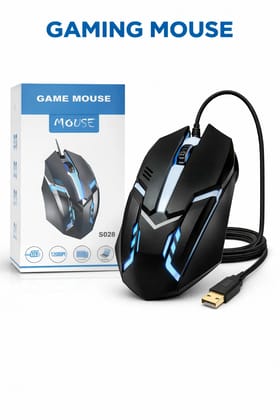 mouse Wired Right Handed Optical  Gaming Mouse