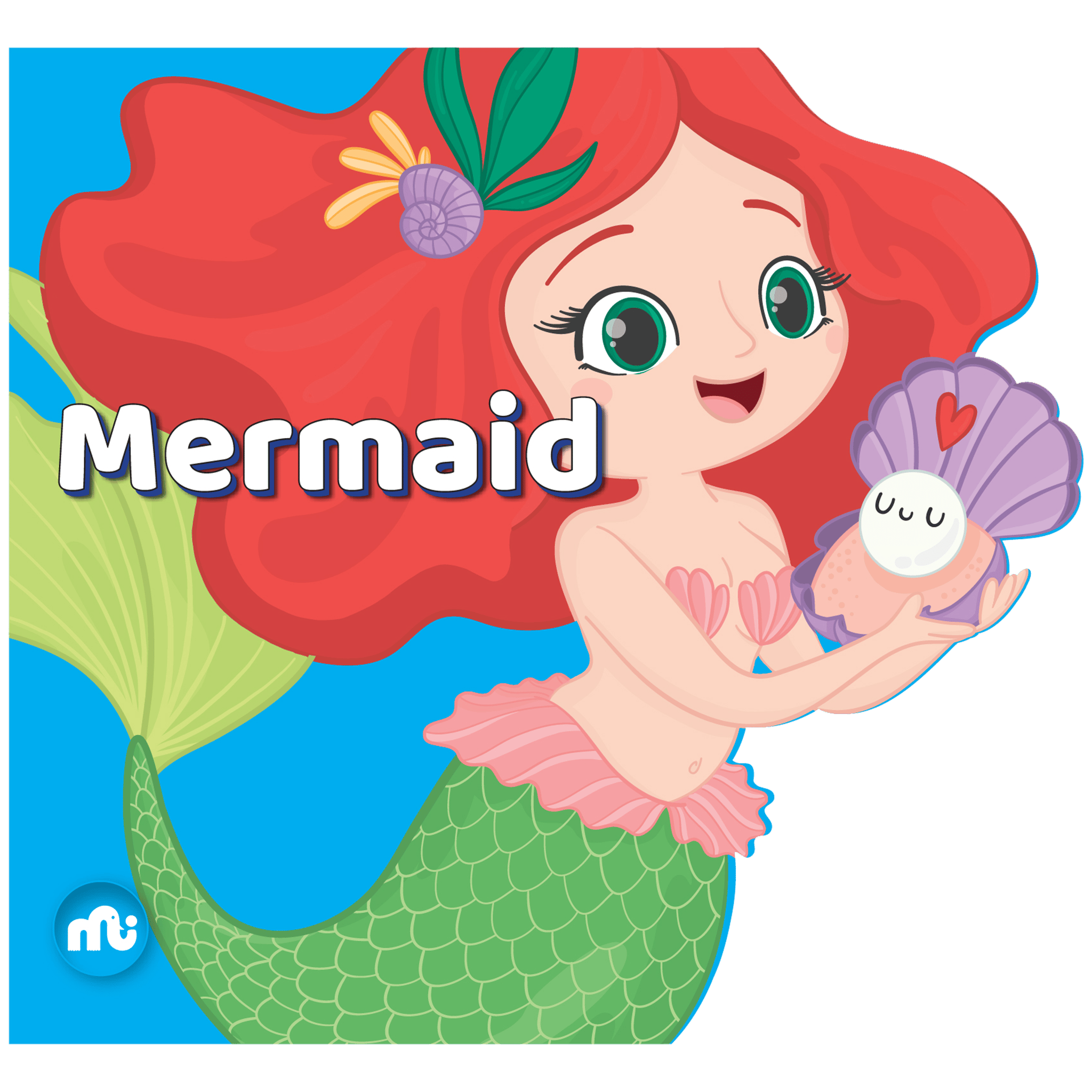 Cutout Board Book : Mermaid