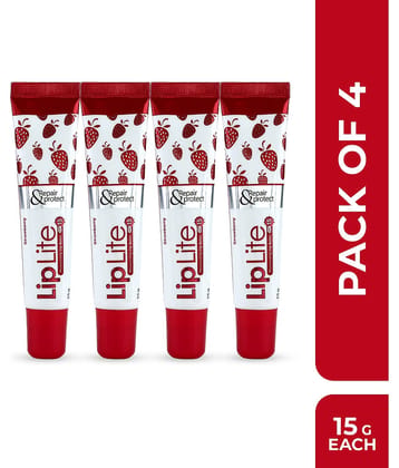 Leeford Glossy Lip Balm ( Pack of 4 )