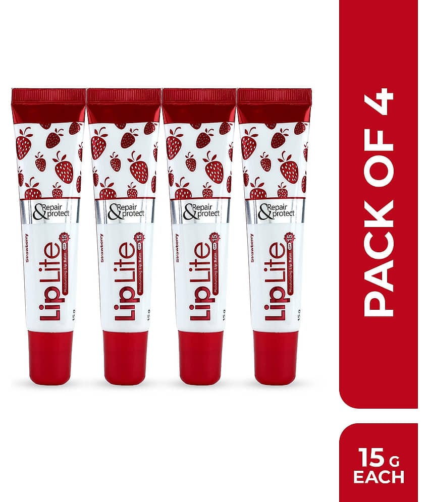 Leeford Glossy Lip Balm ( Pack of 4 )