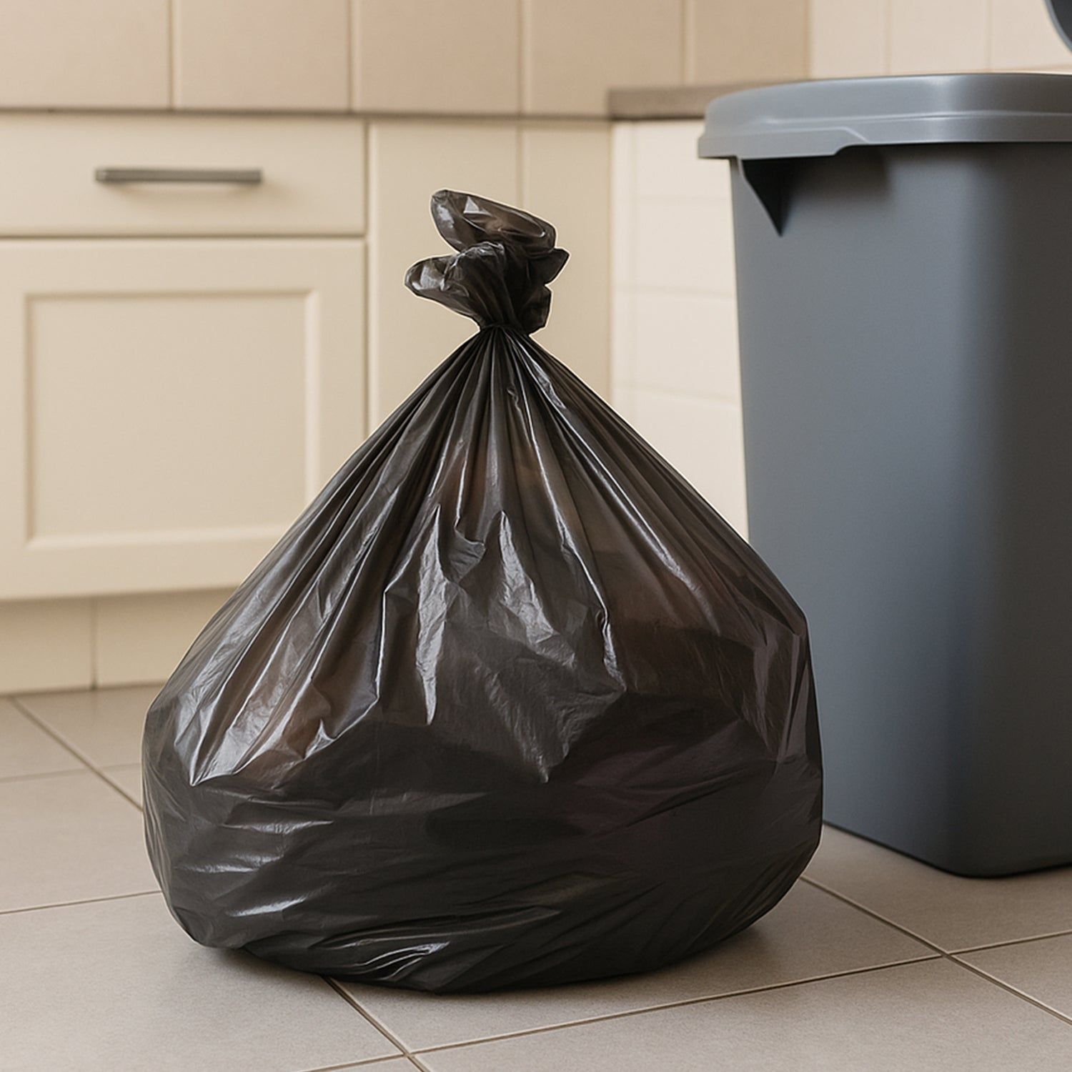 Bio-degradable Eco Friendly Garbage / Trash Bags Rolls (50x60 Cm / 1 Pc)
