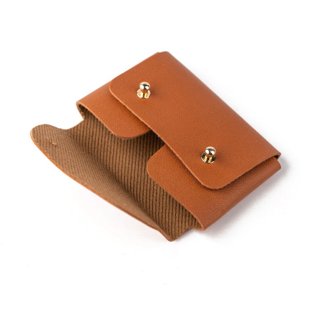 Visiting Card Holder - Signature Stash Visiting Card Holder - Signature Stash - Brown