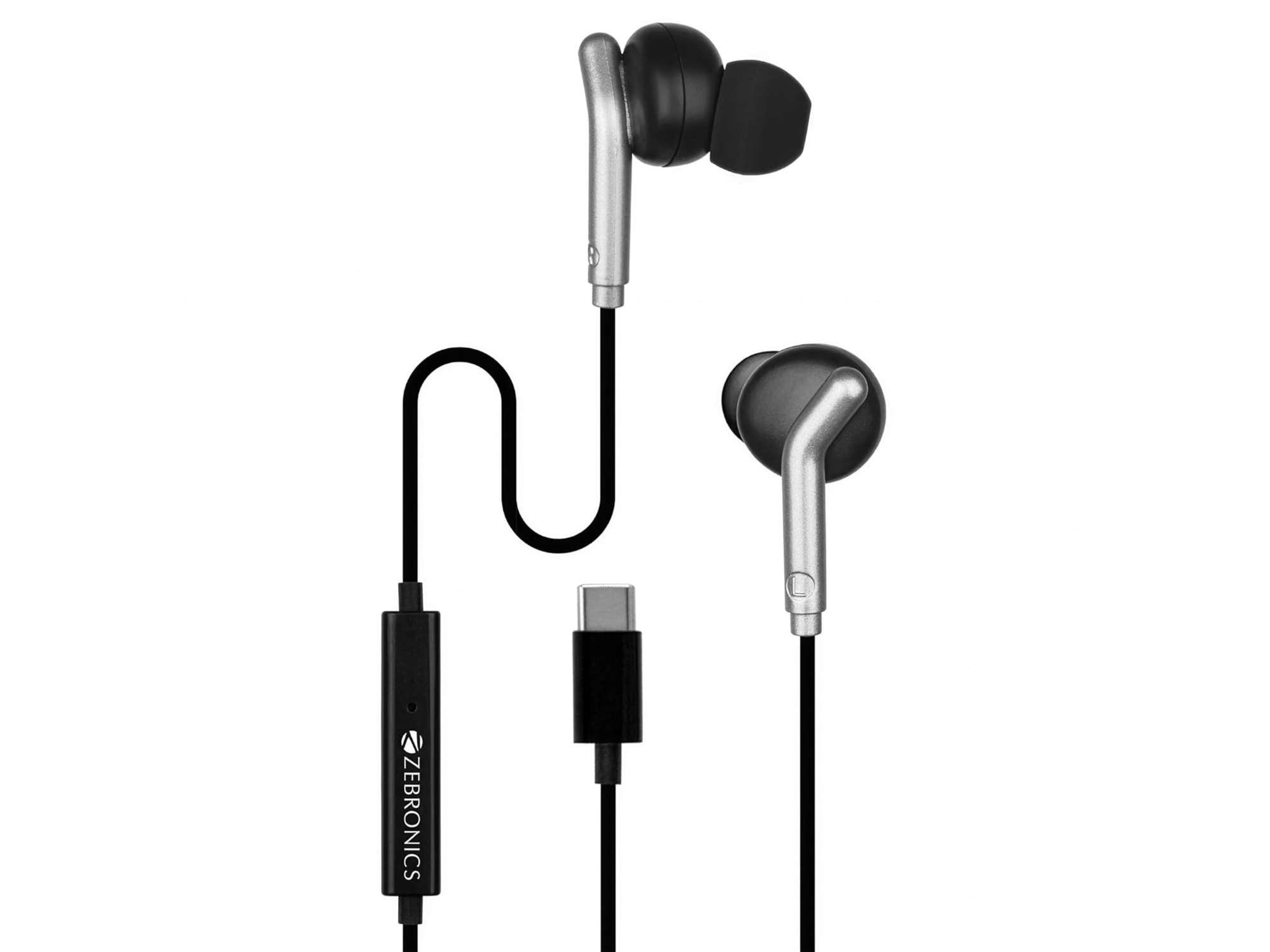 Zebronics BRO C 3.5mm Wired Earphones  - Black