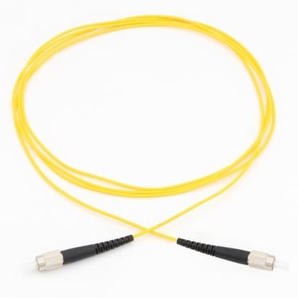 FC to FC Single Mode Simplex Fiber Optical Cable,Jumper Patch Cord for video transmission, multimedia applications, and premise networking (3m)