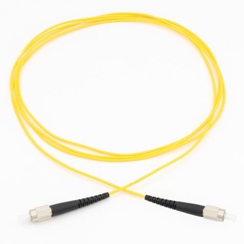 FC to FC Single Mode Simplex Fiber Optical Cable,Jumper Patch Cord for video transmission, multimedia applications, and premise networking (3m)