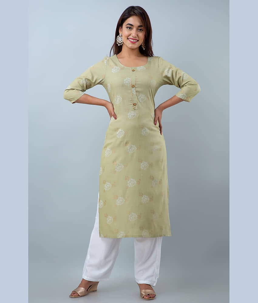 Doriya - Green Straight Rayon Women's Stitched Salwar Suit ( Pack of 1 )