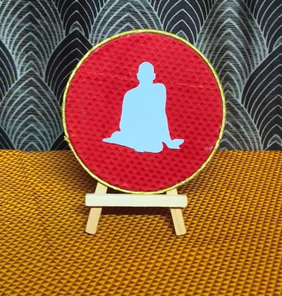 Shree Swami Samarth hand crafted with stand