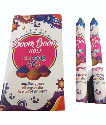 Qin Pin Gulal 5 Holi Colour Fog ( Pack of 5 )