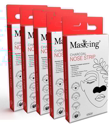Masking - Blackheads and Whiteheads Removal Cleanser For All Skin Type ( Pack of 5 )