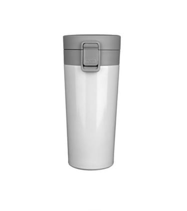 White 360 Ml Matte - Finished Stainless Steel Vacuum Insulated Bottle Ek10177