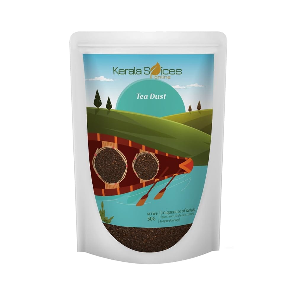 Kerala Spices Premium Dust Tea 250gm Rich Flavor Profile for a Bold Brew Perfect for Traditional Tea Preparation and Creative Culinary Uses